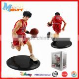 Home decor plastic basketball player sports action figures