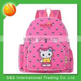 Lovely apple patten kindergaten chinese school bag backpack