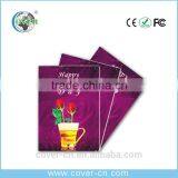 Custom 2015 Newest Christmas Music Greeting Card New Year Sound Voice Recording Card thumbnail-5