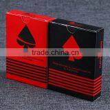Custom Printed Poker 100% Plastic Playing Cards UV Protected Glossy Lamination Paper Playing Cards ---DH20562