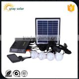 2016 Hot Selling Portable Solar Home Lighting Kit With Mobile Charger