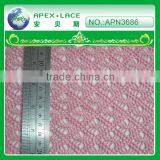 Fashion Trends Polyester Mesh Lace Fabric for Girls Flower Lace Dress-APN3686