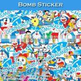 HD-034 CARLIKE Air Bubble Free Easy Clean Car Wrap Bomb Sticker Auto Body Color Sheet thumbnail-4