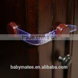 Babymatee Child Safety Latch Plastic Baby Safety Lock Gate Latch Types thumbnail-2