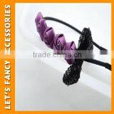 PGHD0321 New Arrival Wholesale Fashion Hair Accessory Korea Quality Cotton Women Flower Headband thumbnail-3