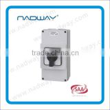 Gold supplier NADWAY product 2014 new 50/60Hz grey changeover and reversing switches SAA