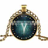Mysterious Zodiac Glass Cabochon Pendant Necklace Glass&Alloy thumbnail-4