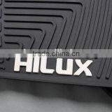 Factory Customized Full Set Type Rubber PVC Auto Car Floor Mats For TOYOTA HILUX thumbnail-4