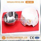 Bone Print Melamine Dog Bowl thumbnail-2