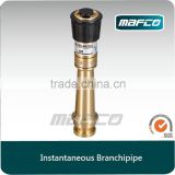 British Instantaneous Brass Jet Spray Hose Nozzle Water Spray Nozzles Fire branchpipe