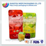 china wholesale laminated coating waterproof plastic bag with zipper