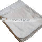 10 Years Export Experience Super Soft Cheap Toddler Minky White Star Fleece Blanket thumbnail-1