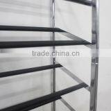 Customized Shoes Display Rack Shoes Tower With Wheels Most Popular thumbnail-3