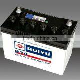 12V JIS70AH N70 bulk car batteries dry battery