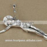 Metal Jesus Christ Crucifix for Olive Wood Crosses Large Size thumbnail-6