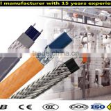 Flexible electric trace heating wire cable for pipe antifreezing