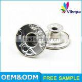 Round Letters Carving Logo Carved Snap Button Jewelry thumbnail-4