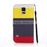Colorful Hybrid Leather Case for Samsung Galaxy S5 thumbnail-3