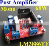 LM3886TF Pure Post Amplifier Module Circuit Assembled Board BTL 180W Mono