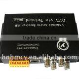 CCTV 4-Channel Active UTP Transceiver
