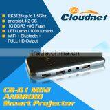 1080P Android DLP Full HD Mini LED Projector for Smartphone With Wifi Miracast thumbnail-4