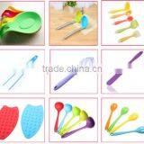 Premium Silicone Baking Set, Silicone Kitchen Tools, Kitchen Cooking Utensil Set With Hygienic Solid Coating - Spatulas, Spoon thumbnail-3