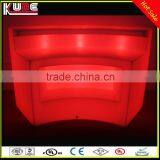 LED Colorful Light Changing PE Bar Counter/LED Bar Furniture Light Up Bar Table For Outdoor Event