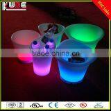 Waterproof Plastic Ice Bucket For Party Events Club Bar Used Illuminated LED Ice Bucket thumbnail-2