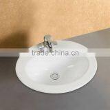 Round Ceramic Modern Counter Basin thumbnail-3