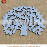 2014 felt insulated plate mat with banyan shape for household table decoration