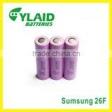 New Hot High Drain for Vaping Good Quality Factory Cheaper Price no MOQ Icr18650-26f Li-ion Battery Cells thumbnail-2