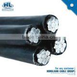 Aerial Bundled/ABC/Overhead Cable AAC 600V 2/0 AWG Quadruplex ABC Cable thumbnail-4
