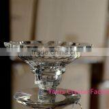 Glass Votive Candelabra Wedding Decorations Tall Crystal Candelabra Flower Arrangements Crystal Tea Light Holder thumbnail-5