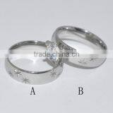 New Design Stainless Steel Cheap Wedding Rings(BR20076) thumbnail-1