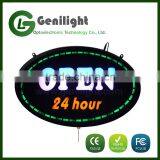 Top Value Eye Catching Flashing LED Ice Cream Open Neon Logo Sign thumbnail-3