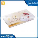 free sample lf 125khz/hf13.56mhz/UHF 860-960mhz rfid nfc pvc white/blank card printable pvc gift card serial number embossing