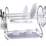 2 Tier Kitchen Wire Dish Rack