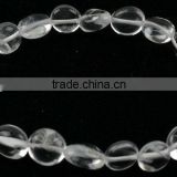 Crystal Central-drilled Small Nuggets-19cm Bracelet