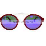 Italy Design Good Quality Fake Designer Cool Round Sunglasses thumbnail-2