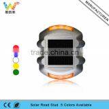 Hot Selling Aluminum Road Stud Light Yellow Flashing Solar Road Reflector thumbnail-1