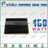 Competitive Price Foldable 150W Sunpower Foldable Solar Mobile Phone Chargers thumbnail-2