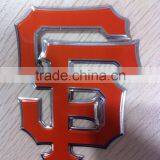 Embossed Metal Aluminum Letter Sticker thumbnail-1
