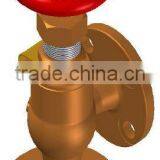 Bronze 16K Screw-down Check Angle Valve thumbnail-1