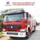 SINOTRUK HOWO 6x4 12000 Liter Fire Truck Dimension for Sale thumbnail-1