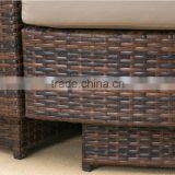 Flexible Combination Rattan Handcraft Outdoor Patio Used Sectional Sofas thumbnail-5