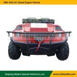 XBH 8X8-2C Diesel-engine Vehicle Transportation Cart Amphibious All Terrain Vehicle ATV thumbnail-2