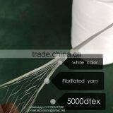 UV Protection Fibrillated Yarn 5000Dtex White Color thumbnail-2