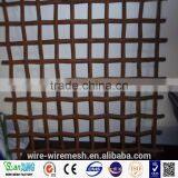 Flat Top Plastic Crimped Wire Mesh