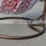Outdoor Furniture Wicker Double Rattan Hanging Chair thumbnail-4