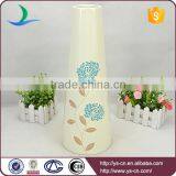 Ivory Tall Ceramic Vase Wedding Decoration thumbnail-1